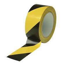Barrier Tape - Black & Yellow
