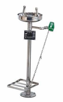 Emergency Eye/Face Wash Fountain with Pedal 4710SS